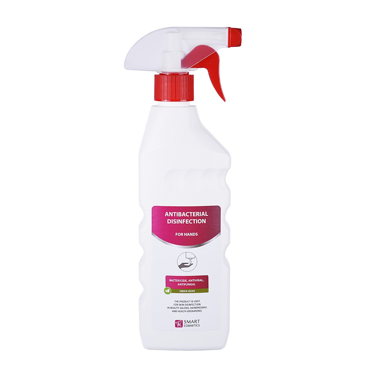 Handdesinfektion - 500 ml - Grön oliv | Smarta fransar