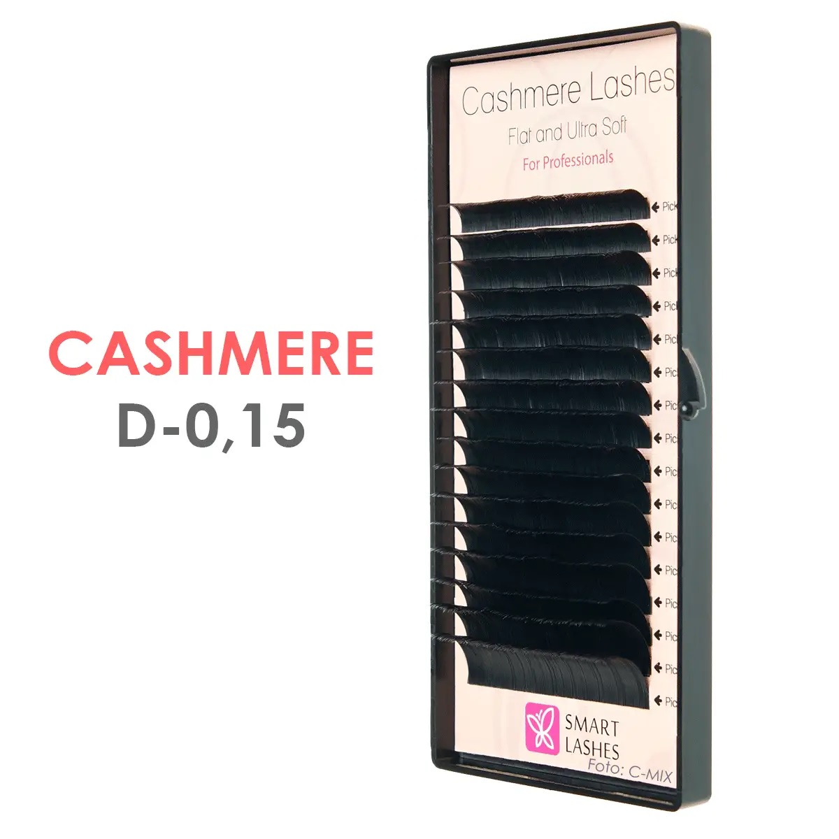 CASHMERE - D - 0,15 mm | Smart Lashes