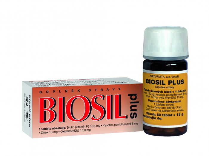 NATURVITA Biosil Plus - 60 tabletter | Smart Lashes