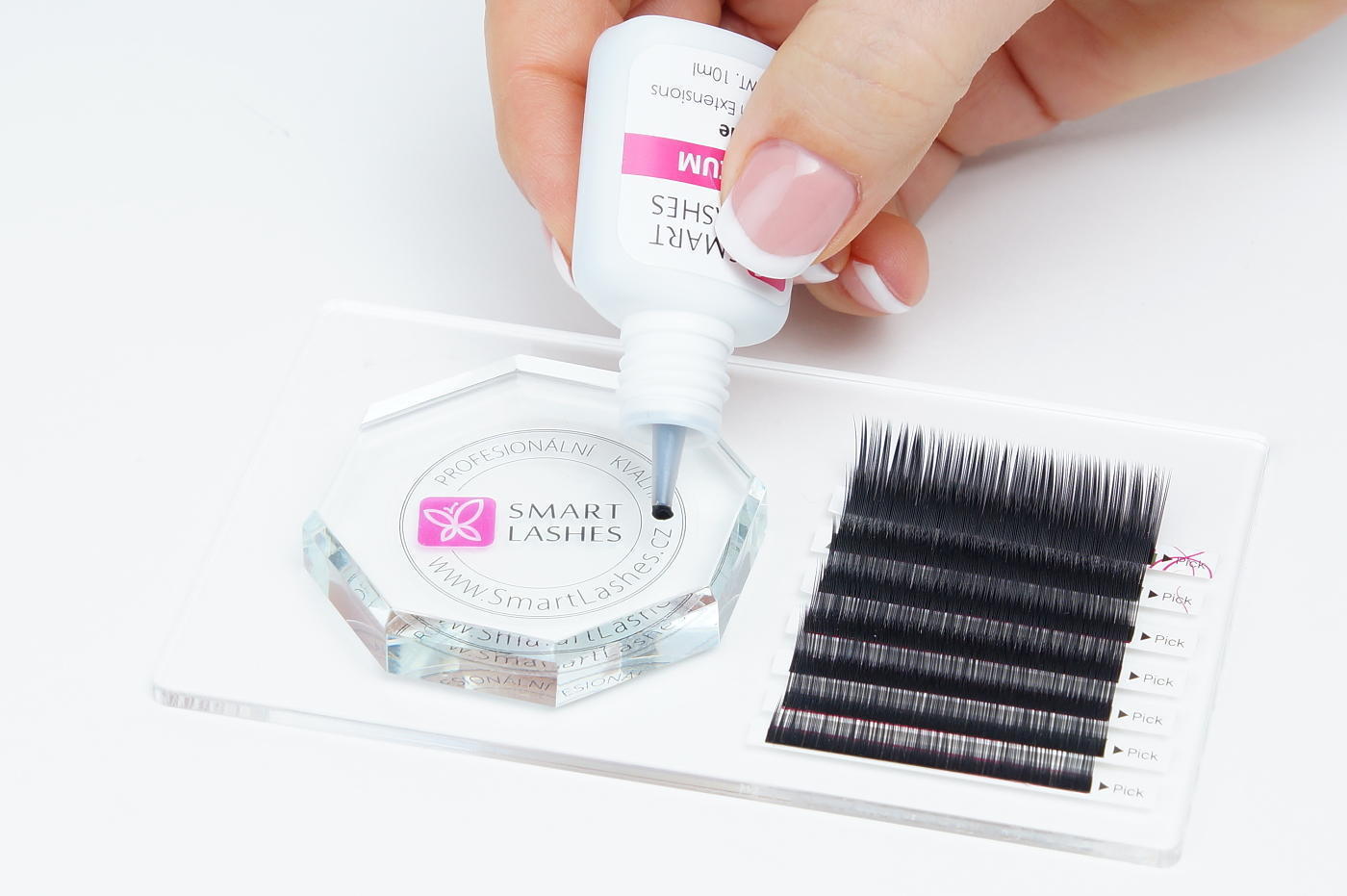 Praktisk plastpalett | Smart Lashes