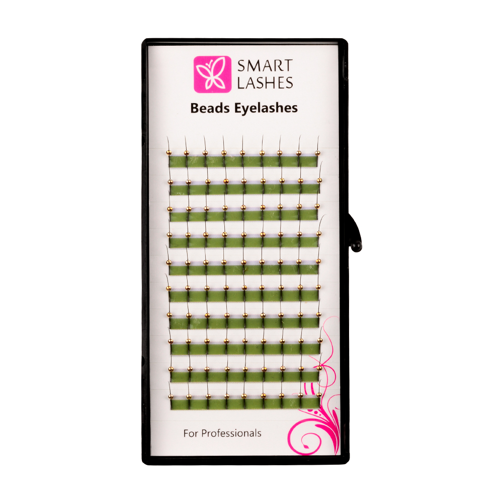 Pärlor Ögonfransar GULD - C - 0,20 mm x 13 mm | Smart Lashes