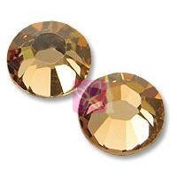 Strass för ögonfransar - Light Topaz - SS5 - 25 st | Smart Lashes