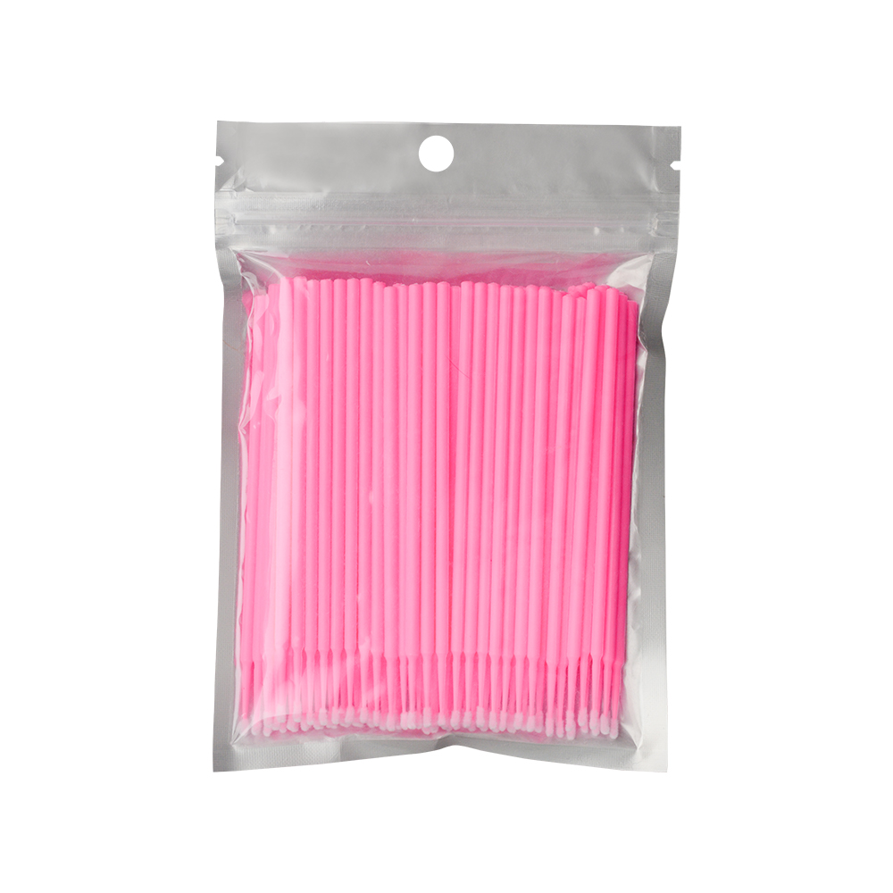 Mikroborstar - 100 st - rosa | Smart Lashes