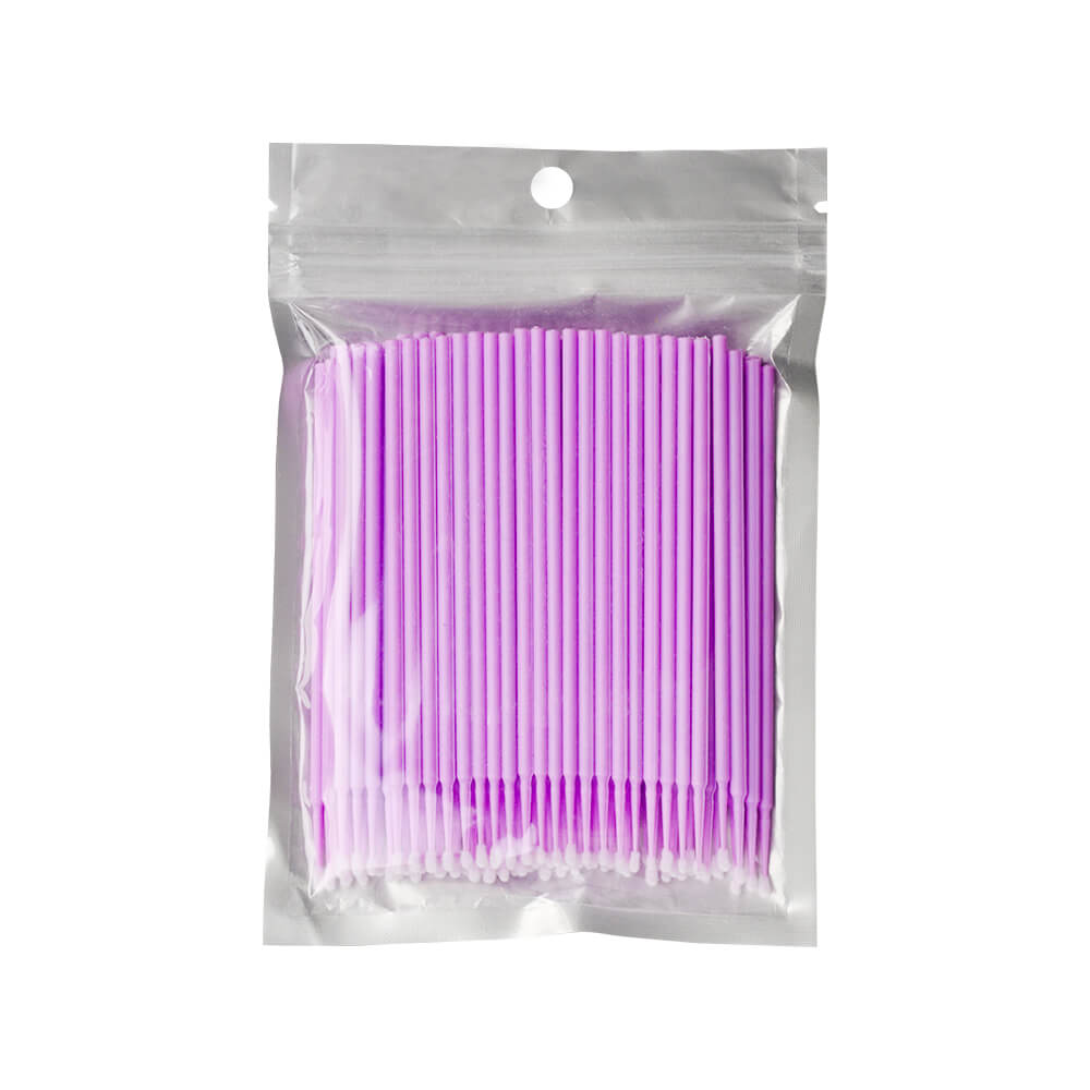 Mikroborstar - 100 st - violett | Smart Lashes
