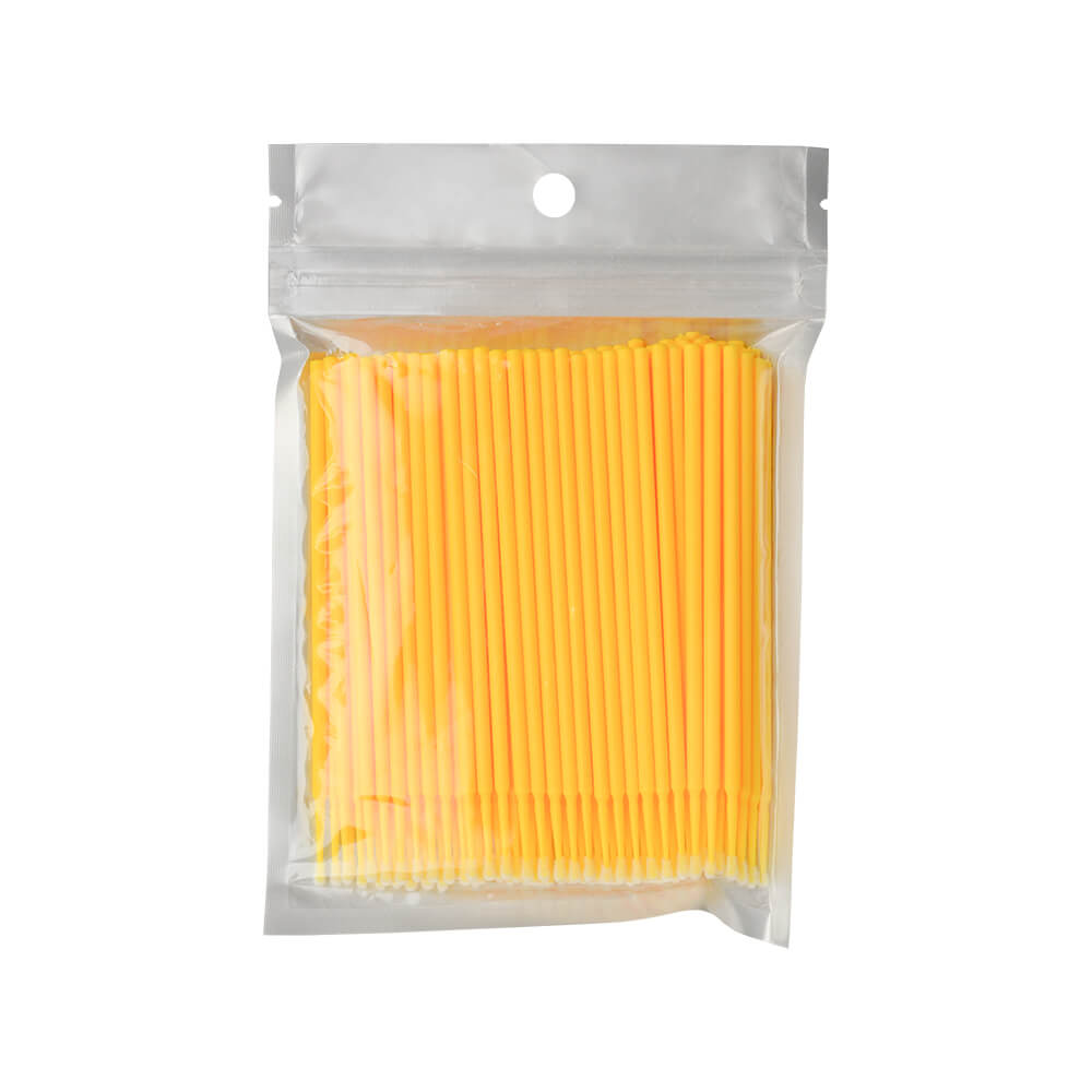 Mikroborstar - 100 st - gul | Smart Lashes