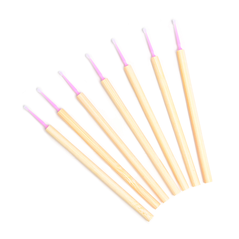 Bambu mikroborstar för ögonfransar - 2 mm | Smart Lashes
