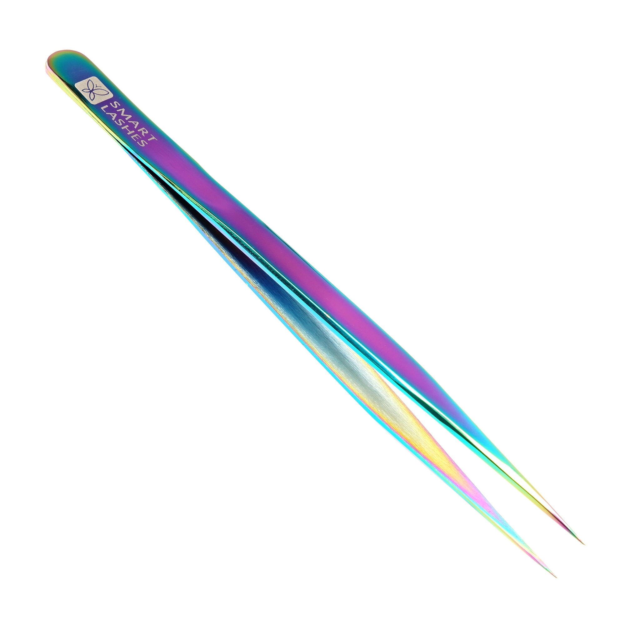 Pincett typ B - 12 cm - regnbåge | Smart Lashes