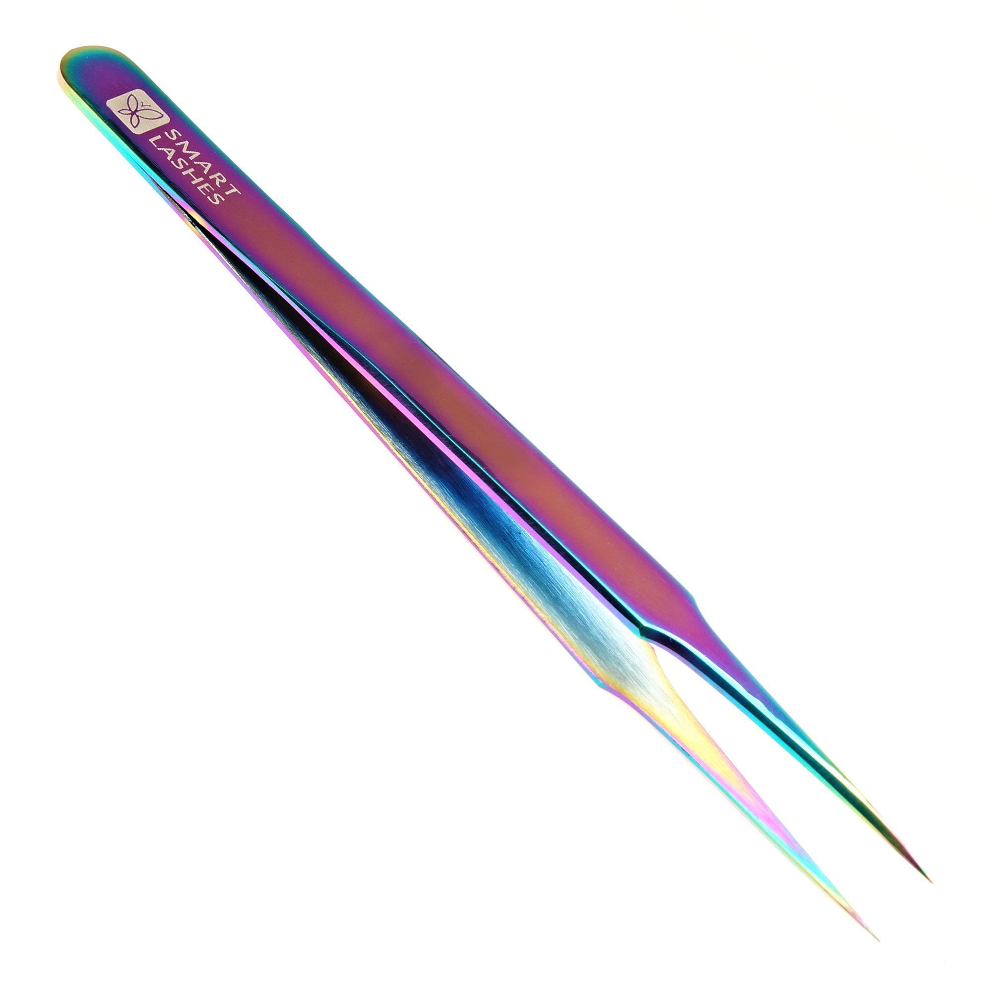 Pincett typ F - 12 cm - regnbåge | Smart Lashes